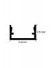 7x13 mm Kanal LED Profili